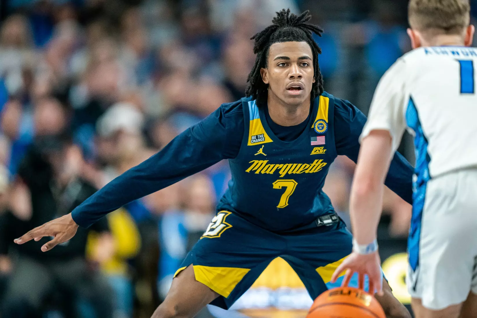#11 Marquette Men's Basketball falls to Creighton 67-77 on Saturday, February 8th, 2025 at the CHI health center in Omaha Nebraska