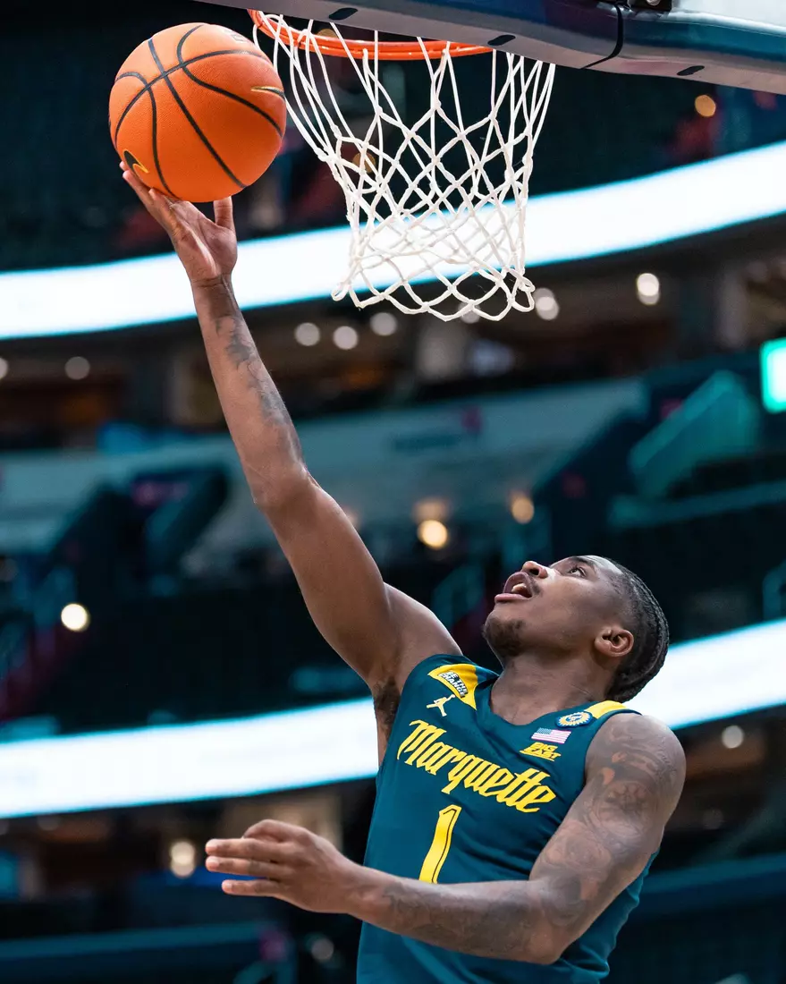 #21 Marquette Men's Basketball defeats Goergetown 76-61 on Saturday, March 1 2025 at Capital One Arena, Washington DC, USA.