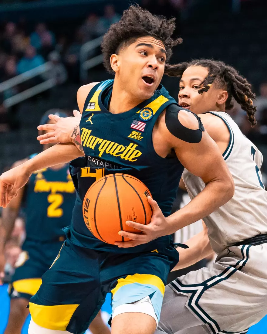 #21 Marquette Men's Basketball defeats Goergetown 76-61 on Saturday, March 1 2025 at Capital One Arena, Washington DC, USA.