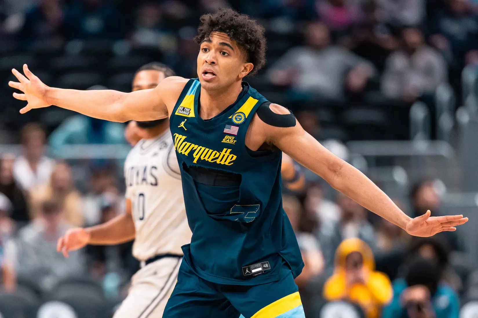 #21 Marquette Men's Basketball defeats Goergetown 76-61 on Saturday, March 1 2025 at Capital One Arena, Washington DC, USA.