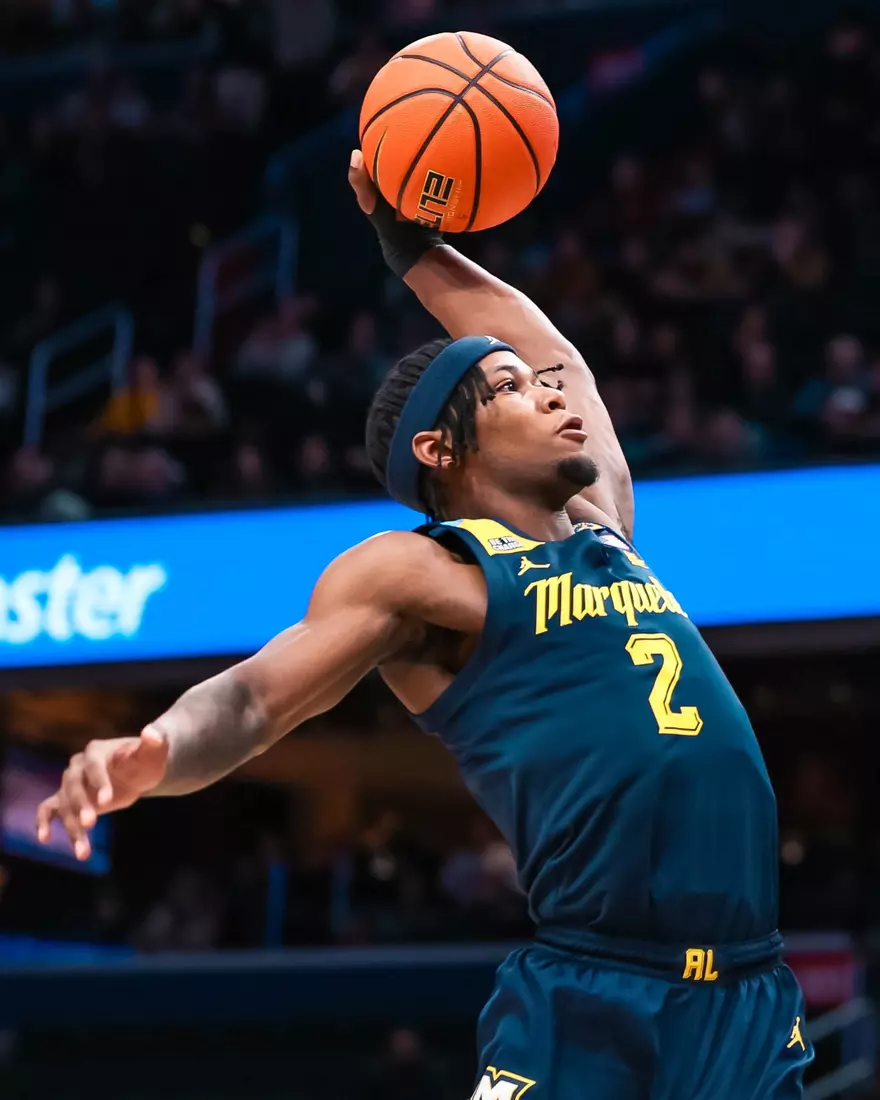 #21 Marquette Men's Basketball defeats Goergetown 76-61 on Saturday, March 1 2025 at Capital One Arena, Washington DC, USA.