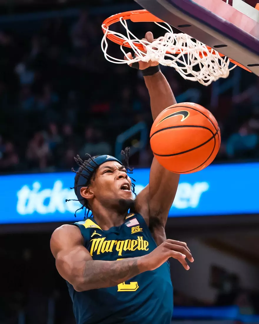#21 Marquette Men's Basketball defeats Goergetown 76-61 on Saturday, March 1 2025 at Capital One Arena, Washington DC, USA.