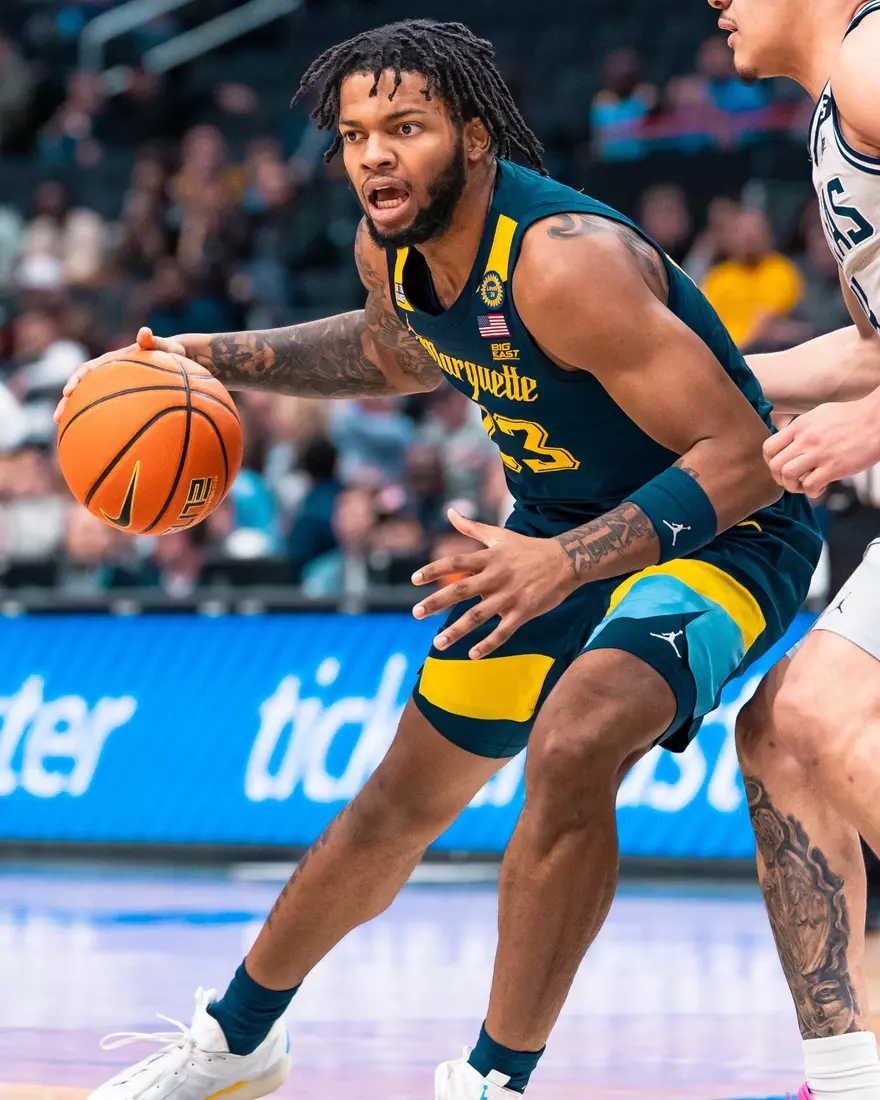#21 Marquette Men's Basketball defeats Goergetown 76-61 on Saturday, March 1 2025 at Capital One Arena, Washington DC, USA.