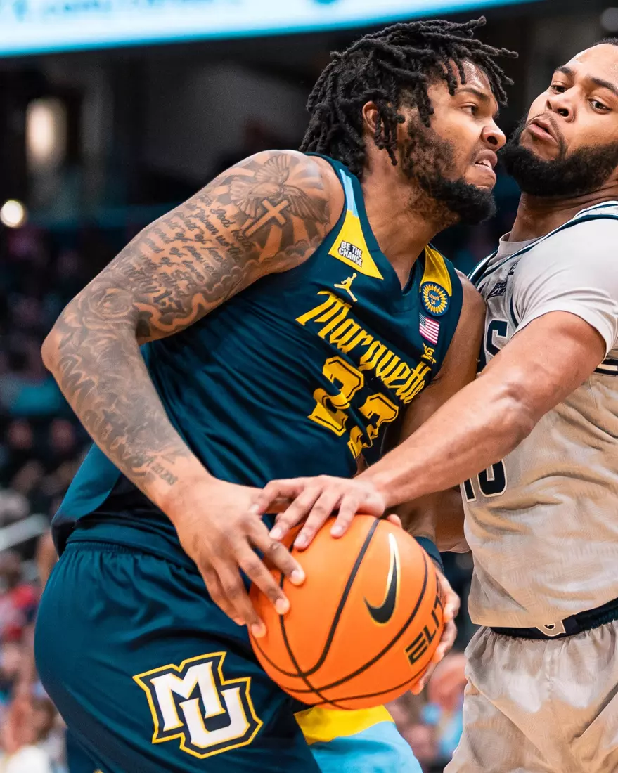 #21 Marquette Men's Basketball defeats Goergetown 76-61 on Saturday, March 1 2025 at Capital One Arena, Washington DC, USA.