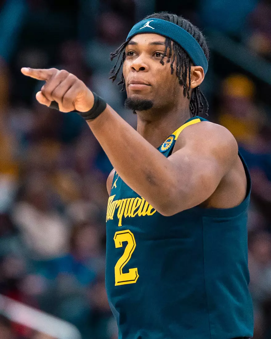 #21 Marquette Men's Basketball defeats Goergetown 76-61 on Saturday, March 1 2025 at Capital One Arena, Washington DC, USA.