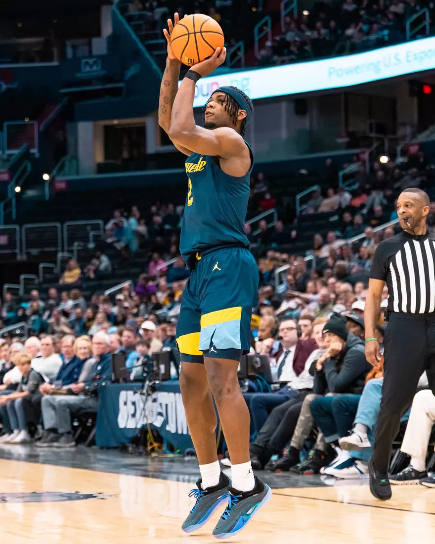 #21 Marquette Men's Basketball defeats Goergetown 76-61 on Saturday, March 1 2025 at Capital One Arena, Washington DC, USA.