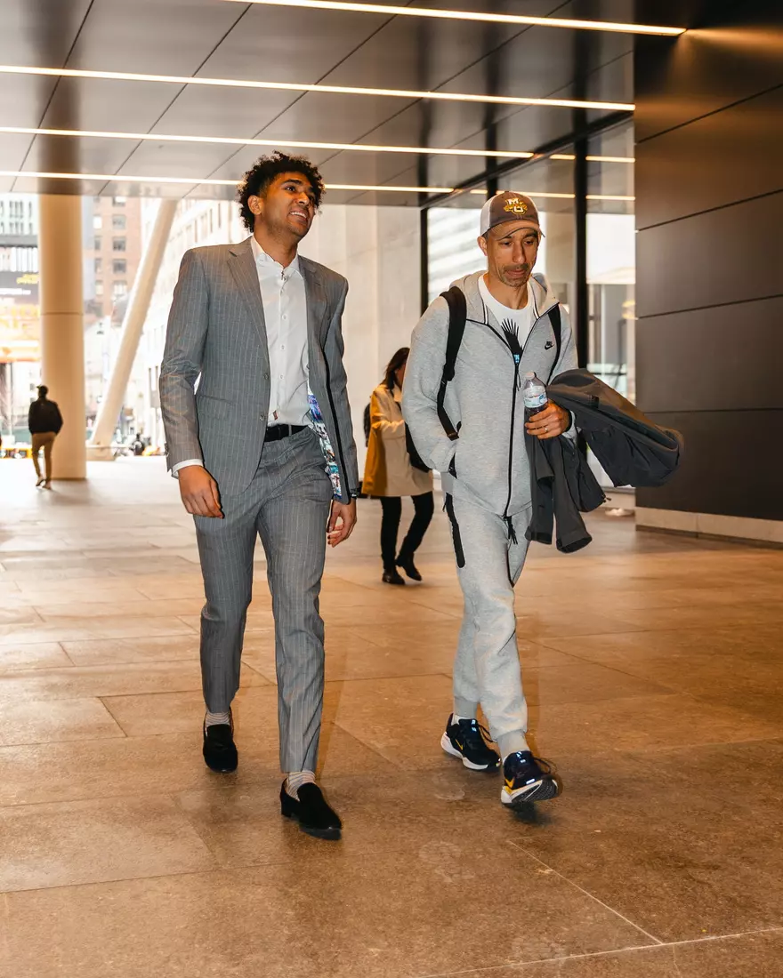 Stevie Mitchell receives the BIG EAST Scholar Athlete of the Year at the 2025 BIG EAST Awards at Madison Square Garden on Wednesday March 12, 2025 in New York City, NY.