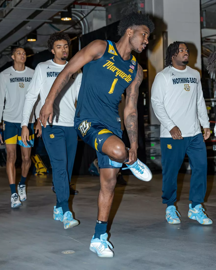 #25 Marquette Men's Basketball defeats Xavier 89-87 in the quarter finals of the BIg East Tournament on Thursday, March 13th, 2025 at Madison Square Garden, in New York, New York.