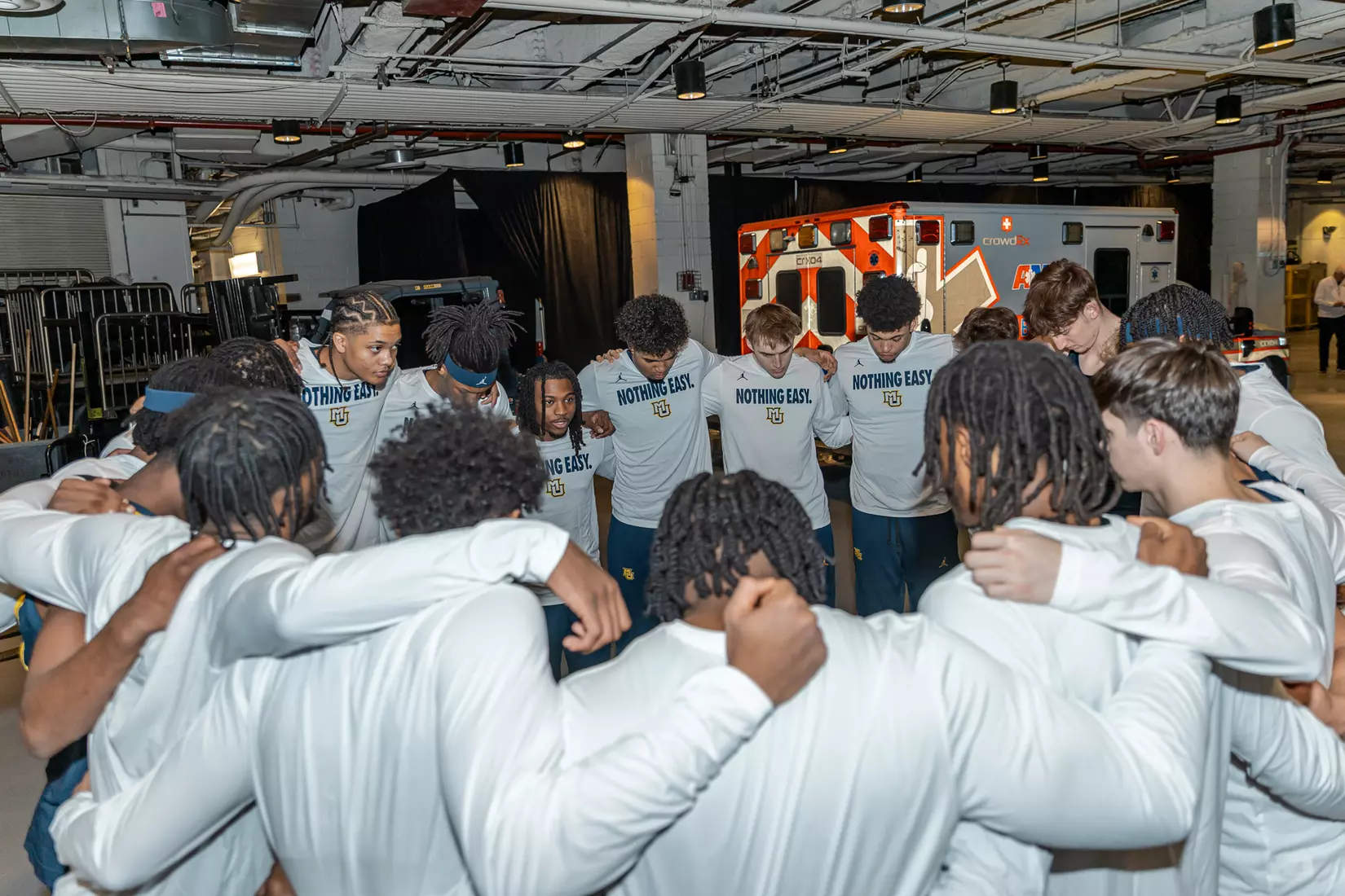 #25 Marquette Men's Basketball defeats Xavier 89-87 in the quarter finals of the BIg East Tournament on Thursday, March 13th, 2025 at Madison Square Garden, in New York, New York.