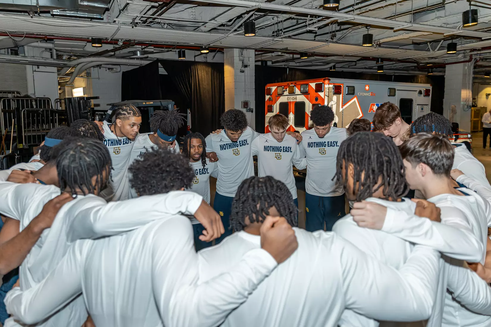 #25 Marquette Men's Basketball defeats Xavier 89-87 in the quarter finals of the BIg East Tournament on Thursday, March 13th, 2025 at Madison Square Garden, in New York, New York.