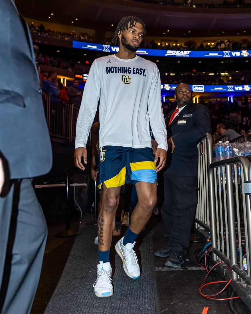 #25 Marquette Men's Basketball defeats Xavier 89-87 in the quarter finals of the BIg East Tournament on Thursday, March 13th, 2025 at Madison Square Garden, in New York, New York.