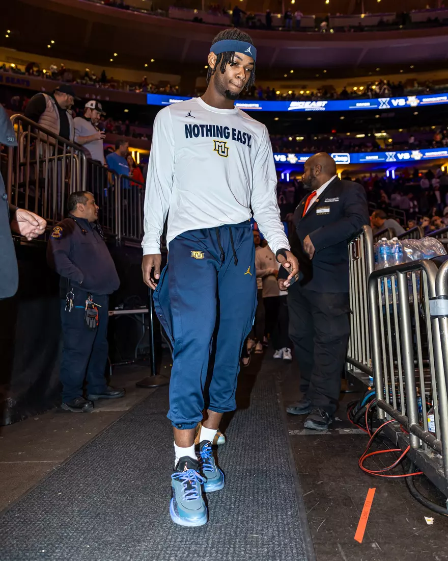 #25 Marquette Men's Basketball defeats Xavier 89-87 in the quarter finals of the BIg East Tournament on Thursday, March 13th, 2025 at Madison Square Garden, in New York, New York.