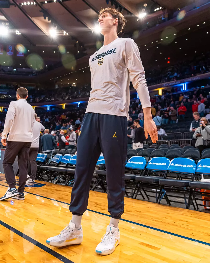 #25 Marquette Men's Basketball defeats Xavier 89-87 in the quarter finals of the BIg East Tournament on Thursday, March 13th, 2025 at Madison Square Garden, in New York, New York.