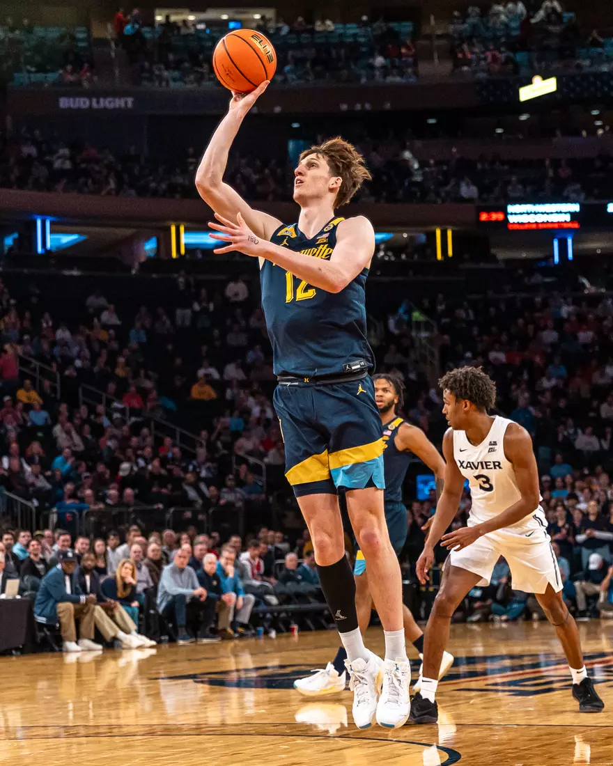 #25 Marquette Men's Basketball defeats Xavier 89-87 in the quarter finals of the BIg East Tournament on Thursday, March 13th, 2025 at Madison Square Garden, in New York, New York.