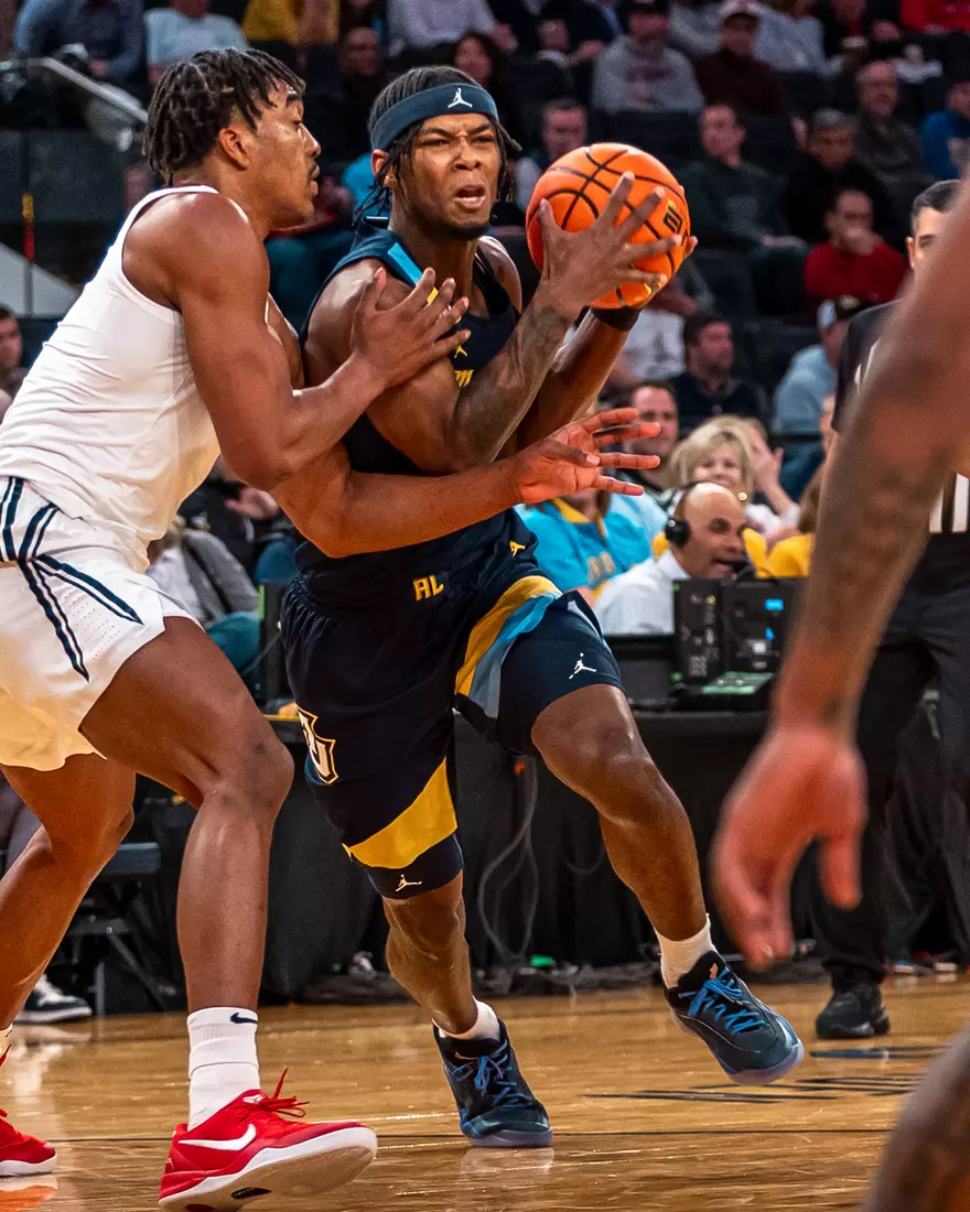 #25 Marquette Men's Basketball defeats Xavier 89-87 in the quarter finals of the BIg East Tournament on Thursday, March 13th, 2025 at Madison Square Garden, in New York, New York.