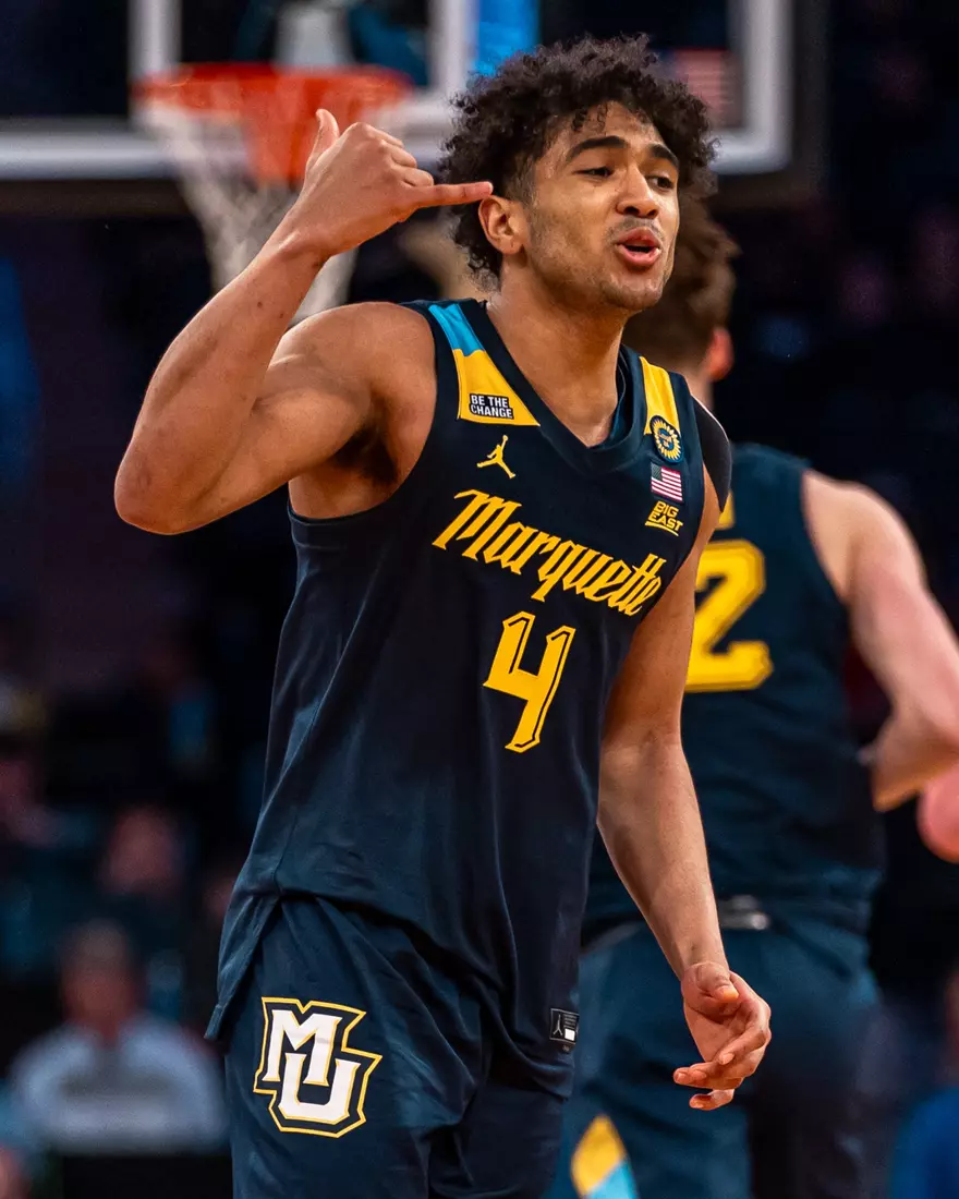 #25 Marquette Men's Basketball defeats Xavier 89-87 in the quarter finals of the BIg East Tournament on Thursday, March 13th, 2025 at Madison Square Garden, in New York, New York.
