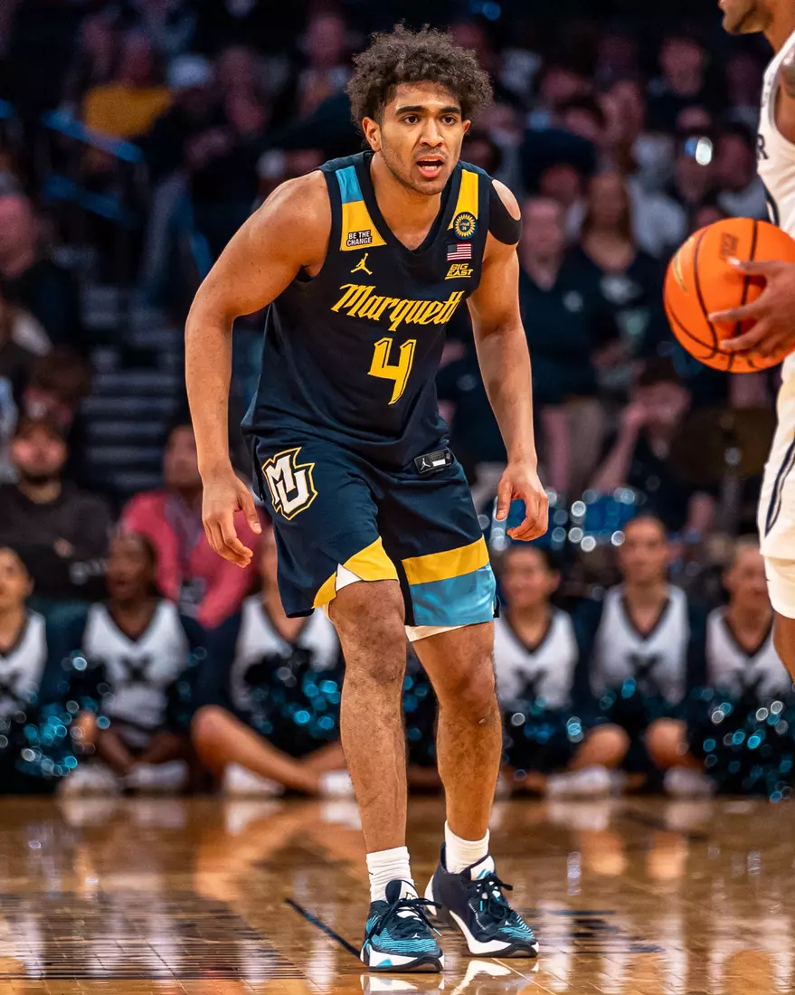 #25 Marquette Men's Basketball defeats Xavier 89-87 in the quarter finals of the BIg East Tournament on Thursday, March 13th, 2025 at Madison Square Garden, in New York, New York.