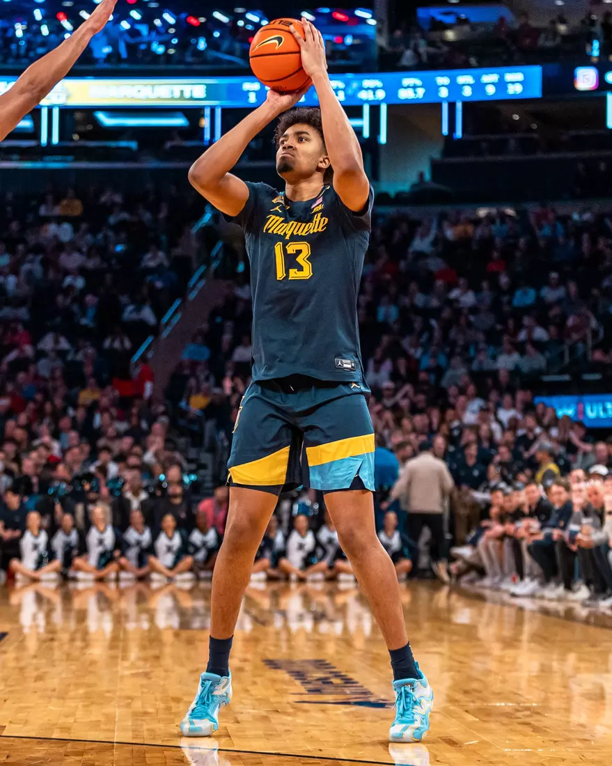 #25 Marquette Men's Basketball defeats Xavier 89-87 in the quarter finals of the BIg East Tournament on Thursday, March 13th, 2025 at Madison Square Garden, in New York, New York.