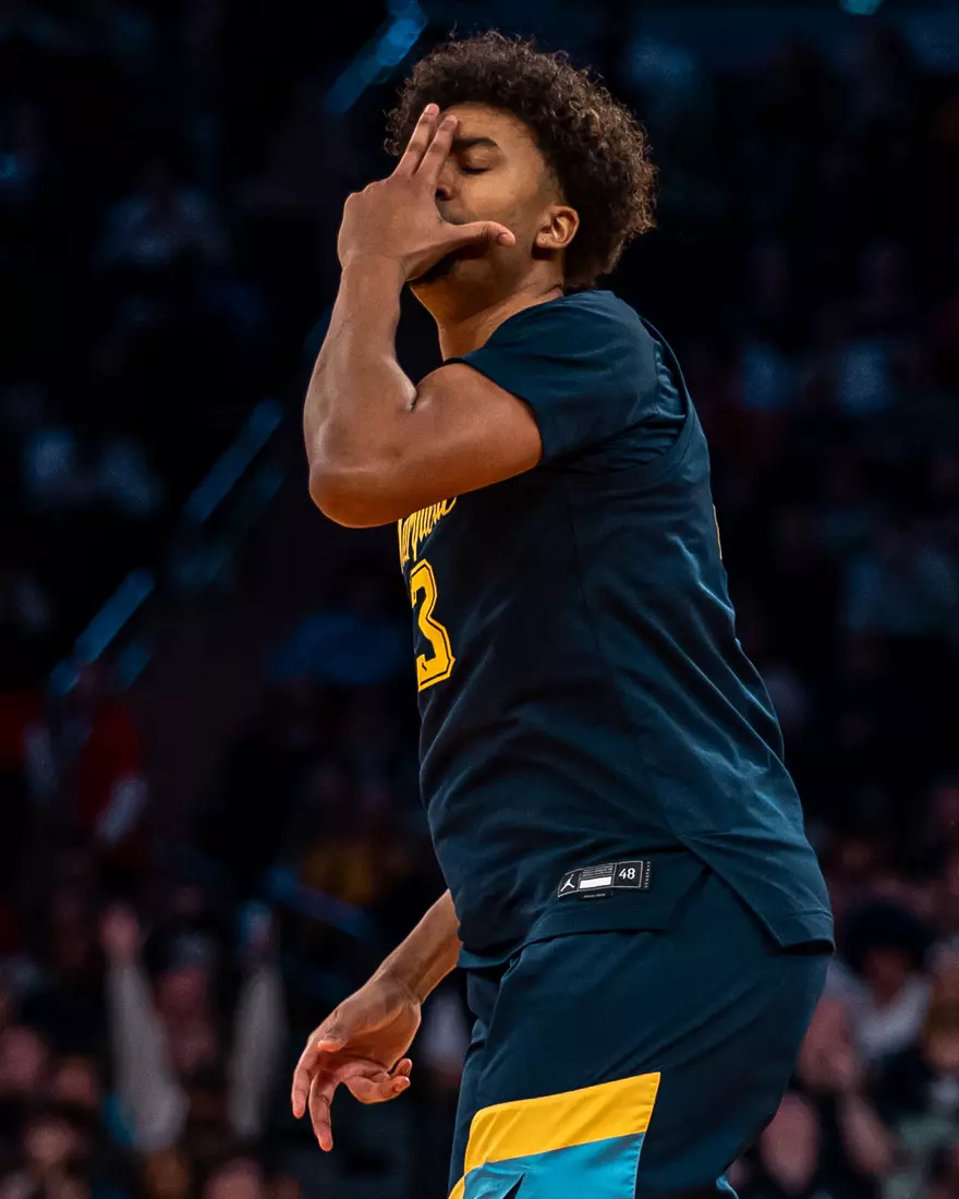 #25 Marquette Men's Basketball defeats Xavier 89-87 in the quarter finals of the BIg East Tournament on Thursday, March 13th, 2025 at Madison Square Garden, in New York, New York.