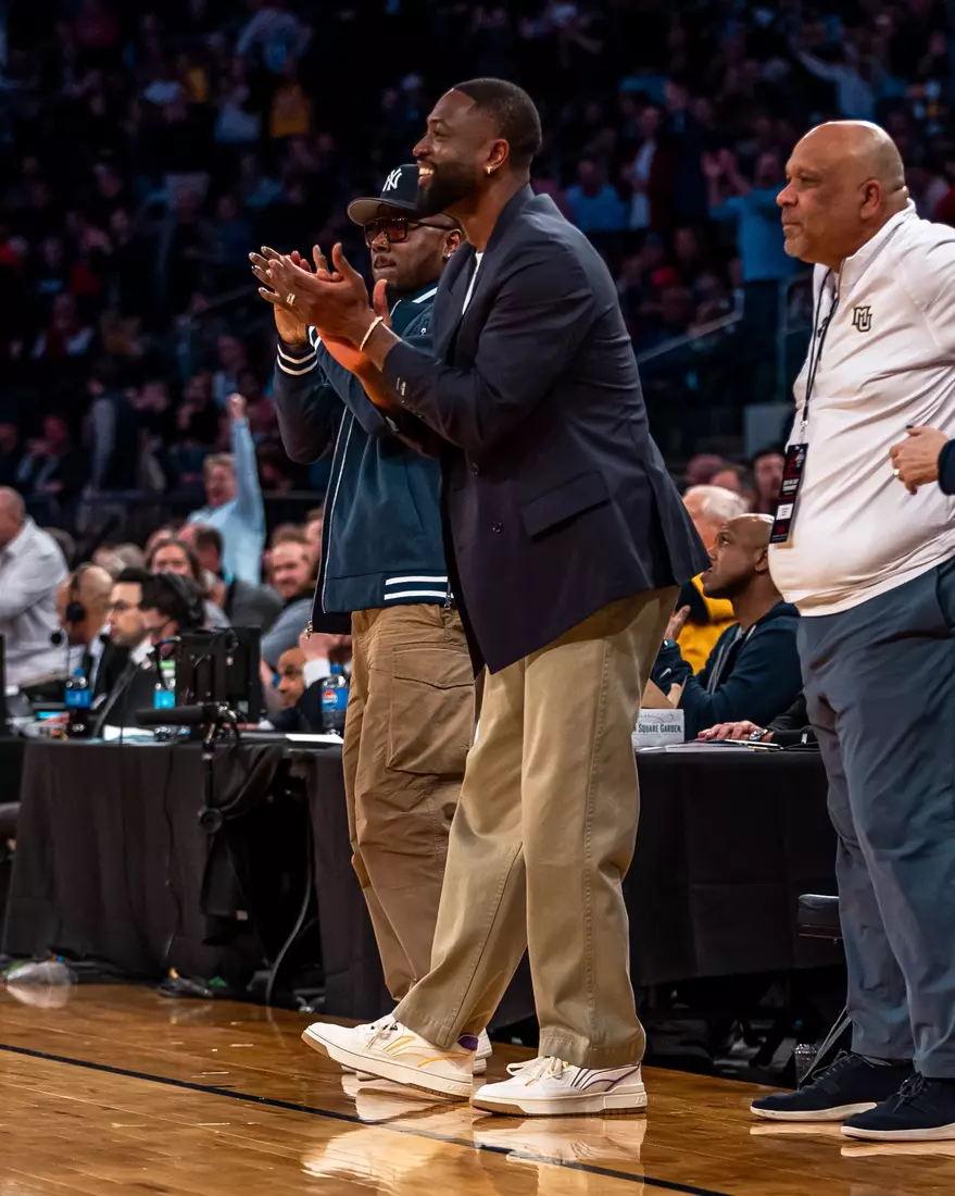 #25 Marquette Men's Basketball defeats Xavier 89-87 in the quarter finals of the BIg East Tournament on Thursday, March 13th, 2025 at Madison Square Garden, in New York, New York.