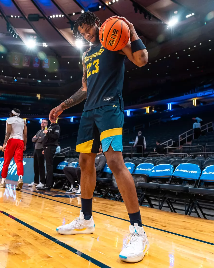 #25 Marquette Men's Basketball falls to St. Johns 63-79 in the semi-finals of the BIg East Tournament on Friday, March 14th, 2025 at Madison Square Garden, in New York, New York.