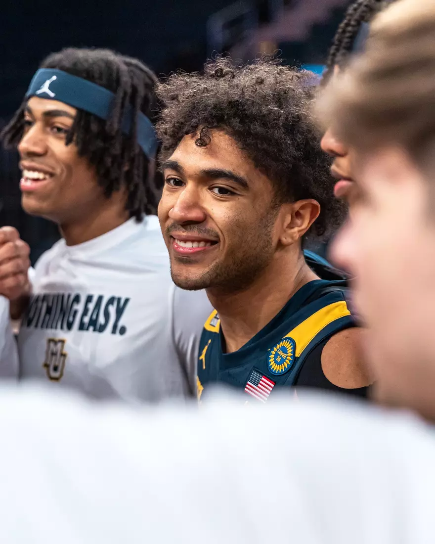#25 Marquette Men's Basketball falls to St. Johns 63-79 in the semi-finals of the BIg East Tournament on Friday, March 14th, 2025 at Madison Square Garden, in New York, New York.