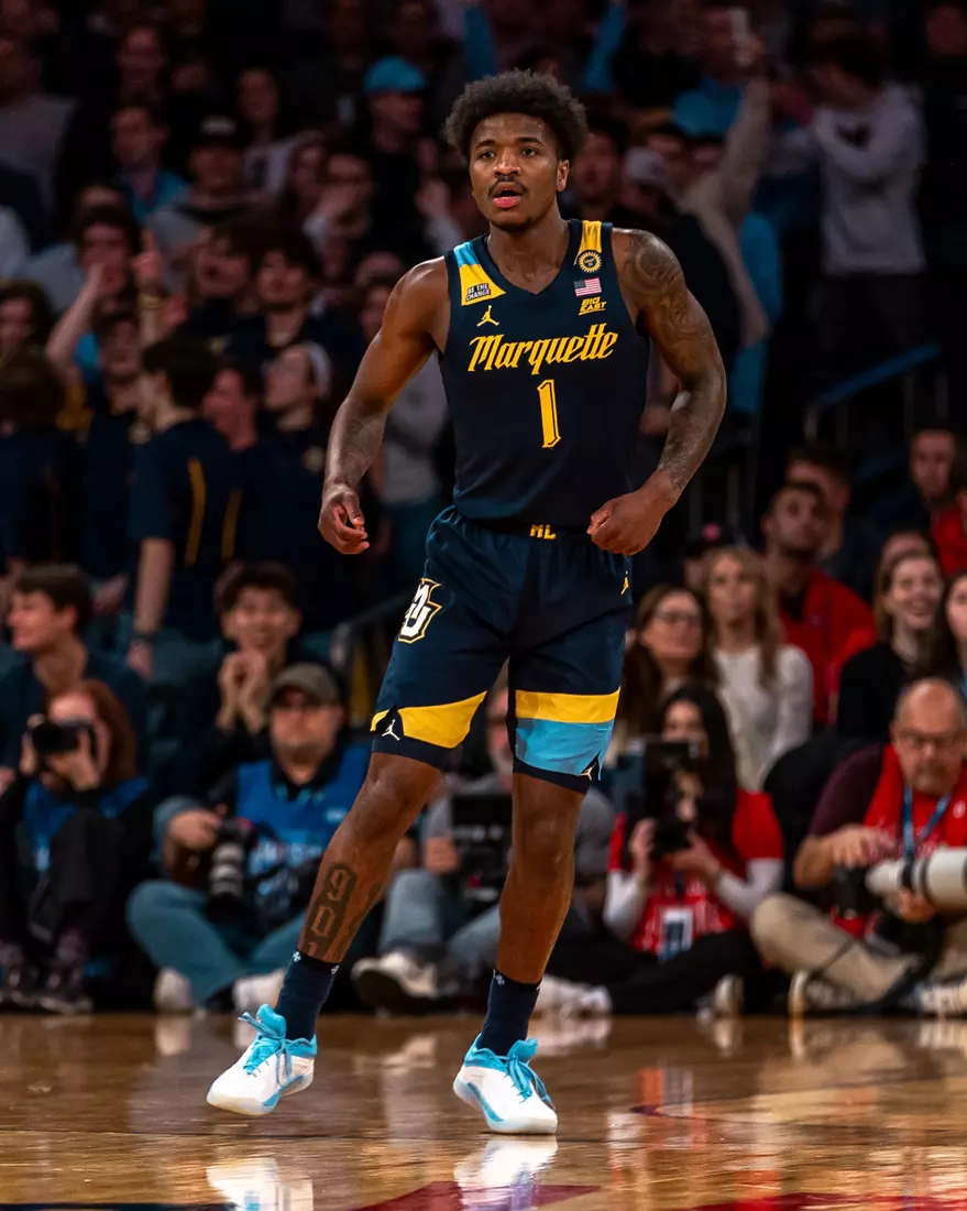 #25 Marquette Men's Basketball falls to St. Johns 63-79 in the semi-finals of the BIg East Tournament on Friday, March 14th, 2025 at Madison Square Garden, in New York, New York.