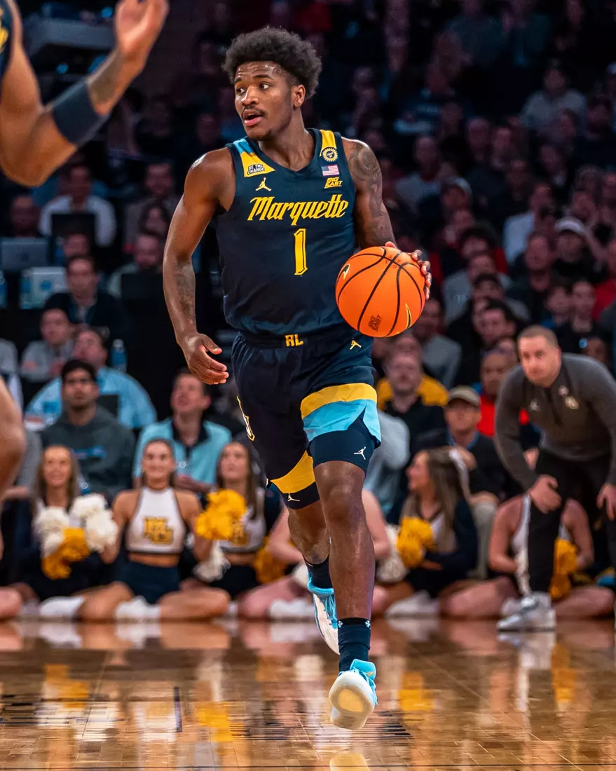 #25 Marquette Men's Basketball falls to St. Johns 63-79 in the semi-finals of the BIg East Tournament on Friday, March 14th, 2025 at Madison Square Garden, in New York, New York.