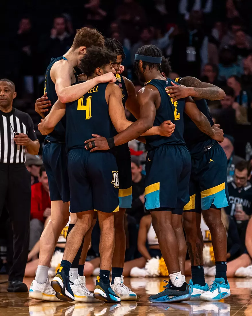 #25 Marquette Men's Basketball falls to St. Johns 63-79 in the semi-finals of the BIg East Tournament on Friday, March 14th, 2025 at Madison Square Garden, in New York, New York.