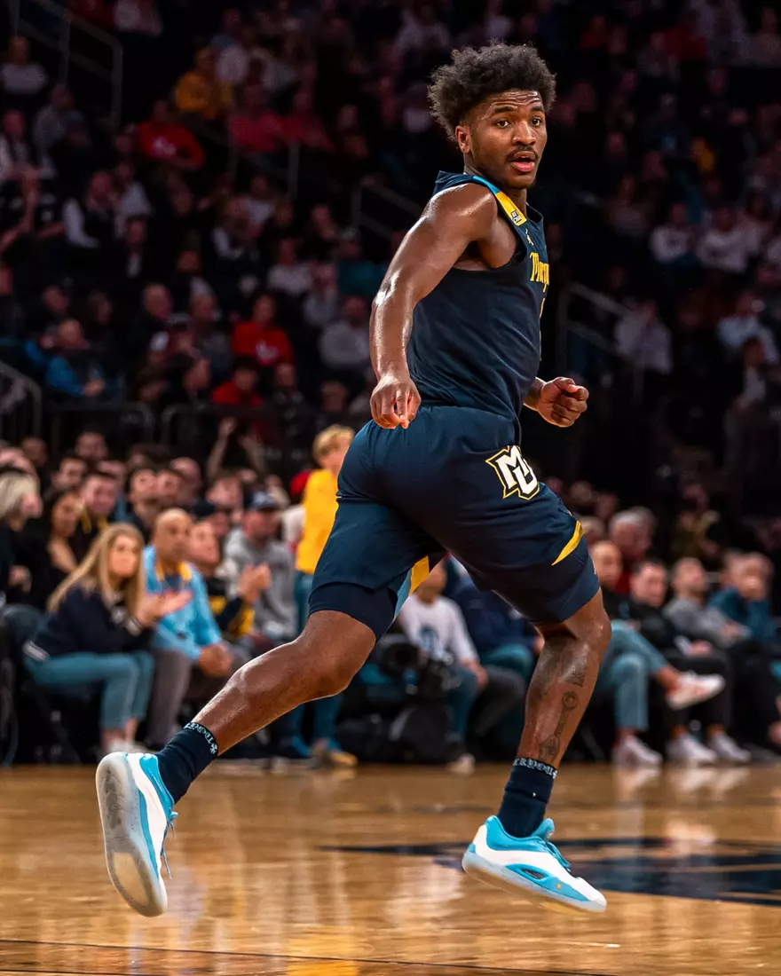 #25 Marquette Men's Basketball falls to St. Johns 63-79 in the semi-finals of the BIg East Tournament on Friday, March 14th, 2025 at Madison Square Garden, in New York, New York.