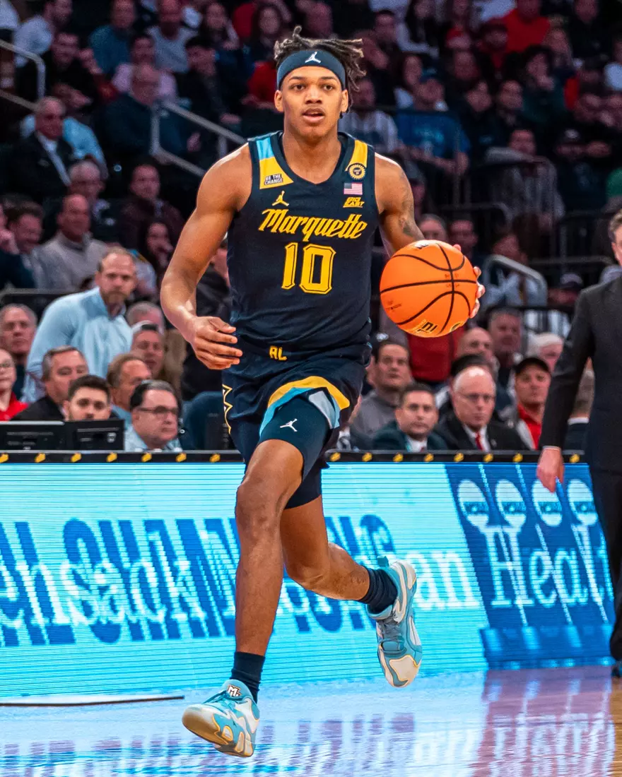 #25 Marquette Men's Basketball falls to St. Johns 63-79 in the semi-finals of the BIg East Tournament on Friday, March 14th, 2025 at Madison Square Garden, in New York, New York.