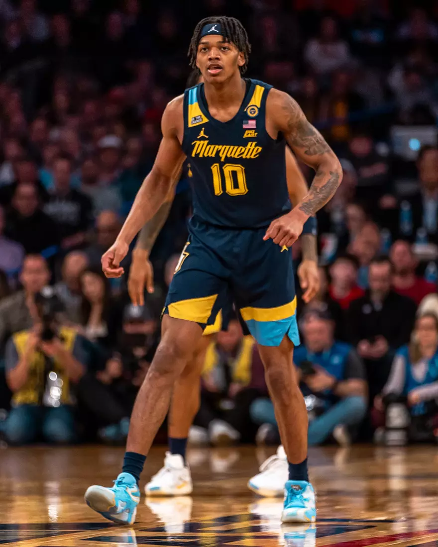 #25 Marquette Men's Basketball falls to St. Johns 63-79 in the semi-finals of the BIg East Tournament on Friday, March 14th, 2025 at Madison Square Garden, in New York, New York.