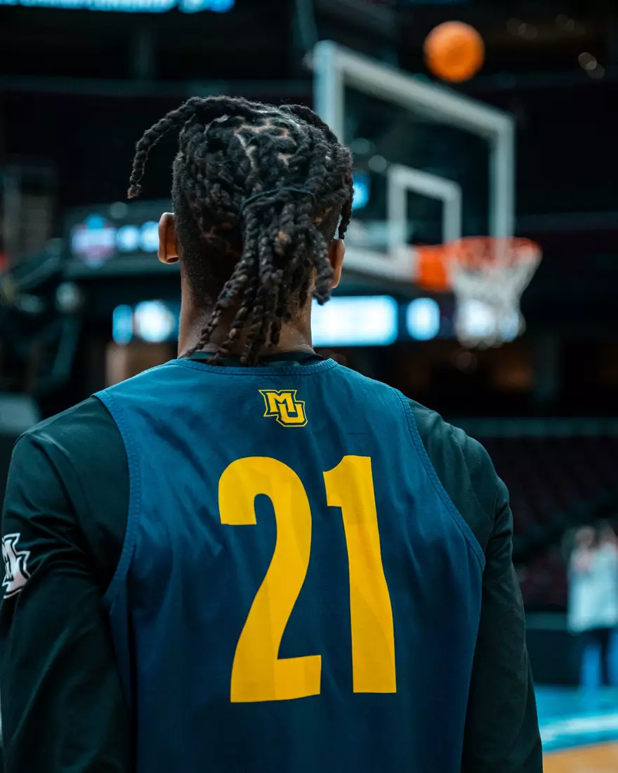 Marquette Men's Basketball media availibility and practice before the First Round of the NCAA Tournament on Thursday March 20, 2025 at Rocket Arena in Cleveland, OH.