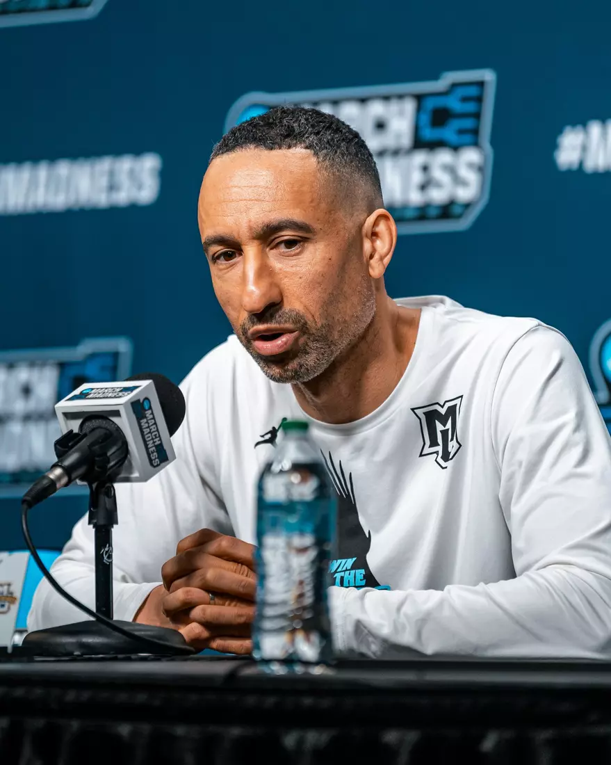Marquette Men's Basketball media availibility and practice before the First Round of the NCAA Tournament on Thursday March 20, 2025 at Rocket Arena in Cleveland, OH.