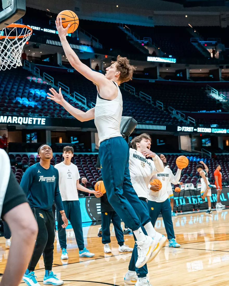 No. 7 Marquette falls to No. 10 New Mexico 75-66 in the First Round of the NCAA Tournament on Friday, March 21, 2024 at Rocket Arena in Cleveland, OH.