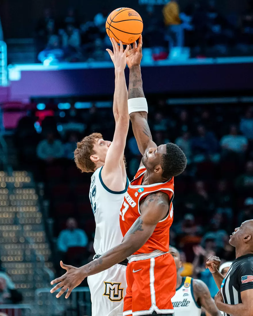 No. 7 Marquette falls to No. 10 New Mexico 75-66 in the First Round of the NCAA Tournament on Friday, March 21, 2024 at Rocket Arena in Cleveland, OH.