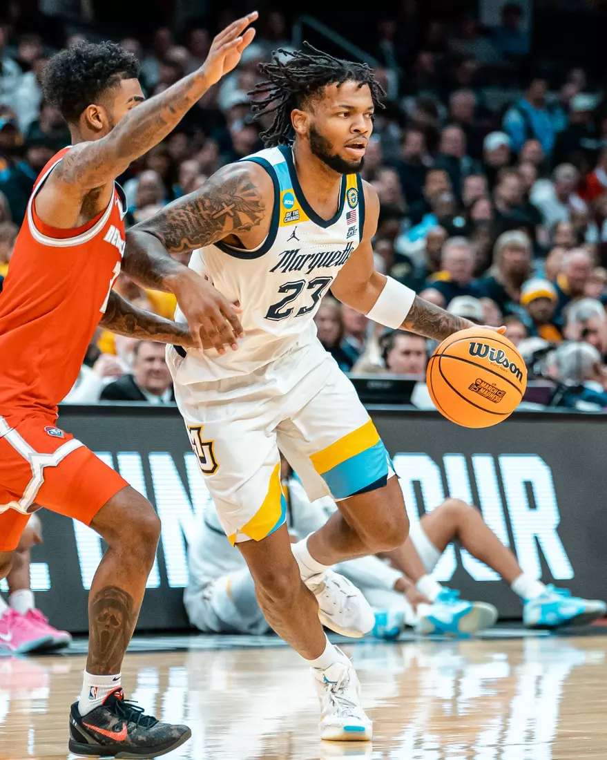 No. 7 Marquette falls to No. 10 New Mexico 75-66 in the First Round of the NCAA Tournament on Friday, March 21, 2024 at Rocket Arena in Cleveland, OH.