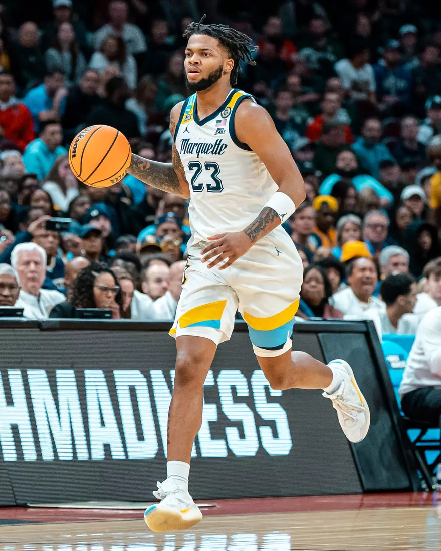 No. 7 Marquette falls to No. 10 New Mexico 75-66 in the First Round of the NCAA Tournament on Friday, March 21, 2024 at Rocket Arena in Cleveland, OH.