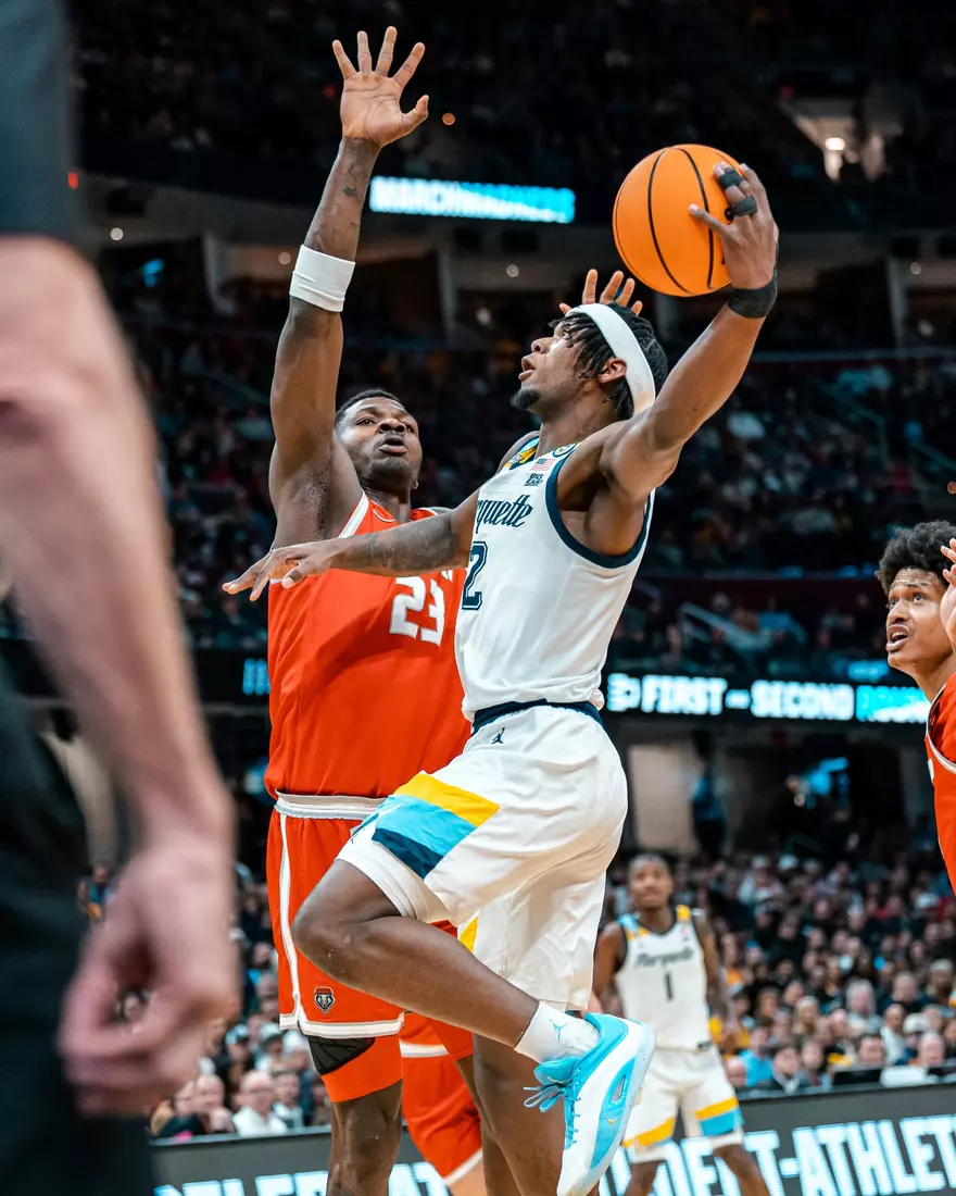 No. 7 Marquette falls to No. 10 New Mexico 75-66 in the First Round of the NCAA Tournament on Friday, March 21, 2024 at Rocket Arena in Cleveland, OH.