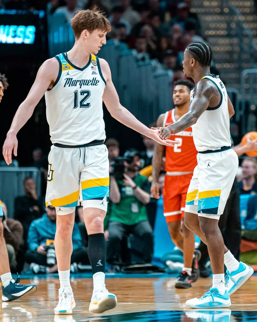 No. 7 Marquette falls to No. 10 New Mexico 75-66 in the First Round of the NCAA Tournament on Friday, March 21, 2024 at Rocket Arena in Cleveland, OH.