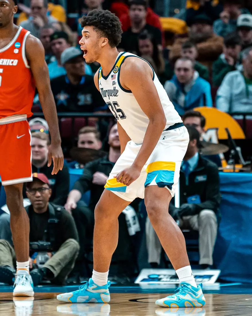 No. 7 Marquette falls to No. 10 New Mexico 75-66 in the First Round of the NCAA Tournament on Friday, March 21, 2024 at Rocket Arena in Cleveland, OH.