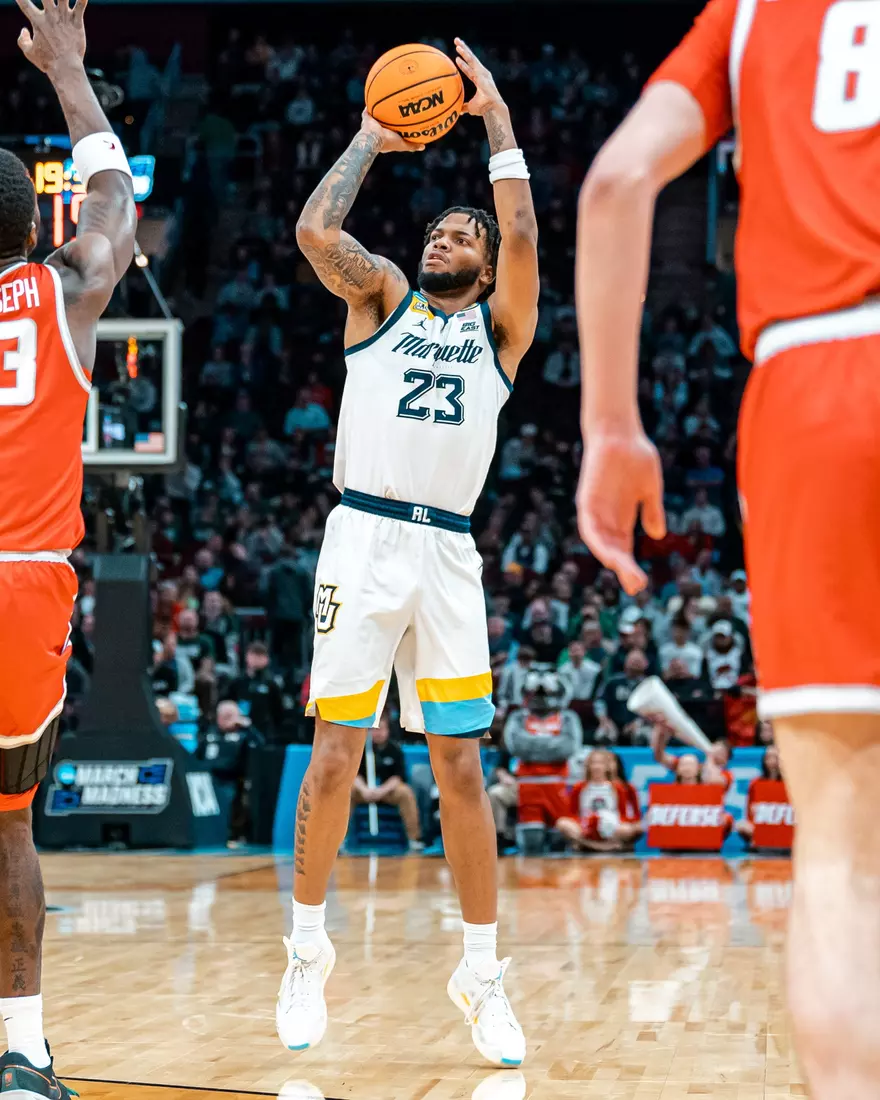 No. 7 Marquette falls to No. 10 New Mexico 75-66 in the First Round of the NCAA Tournament on Friday, March 21, 2024 at Rocket Arena in Cleveland, OH.