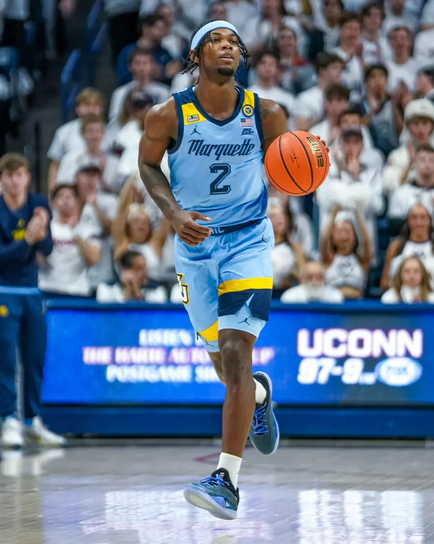 #20 Marquette Men's Basketball falls to UCONN 72-66 at the Gampel Pavilion in Storrs, CT on Wednesday, March 5th, 2025