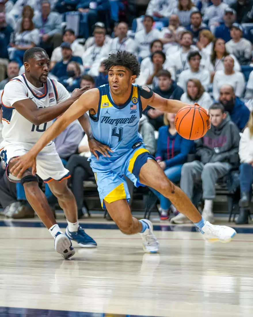 #20 Marquette Men's Basketball falls to UCONN 72-66 at the Gampel Pavilion in Storrs, CT on Wednesday, March 5th, 2025