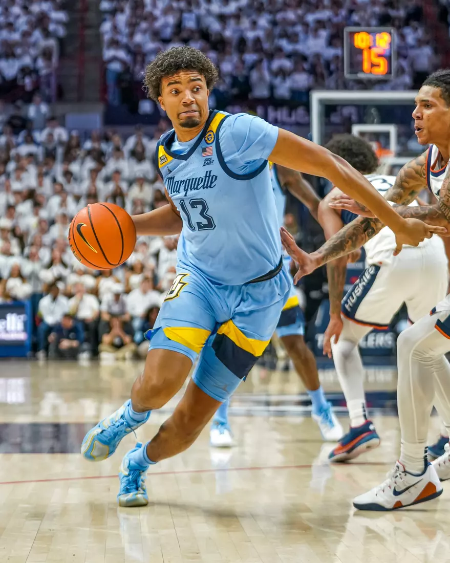#20 Marquette Men's Basketball falls to UCONN 72-66 at the Gampel Pavilion in Storrs, CT on Wednesday, March 5th, 2025