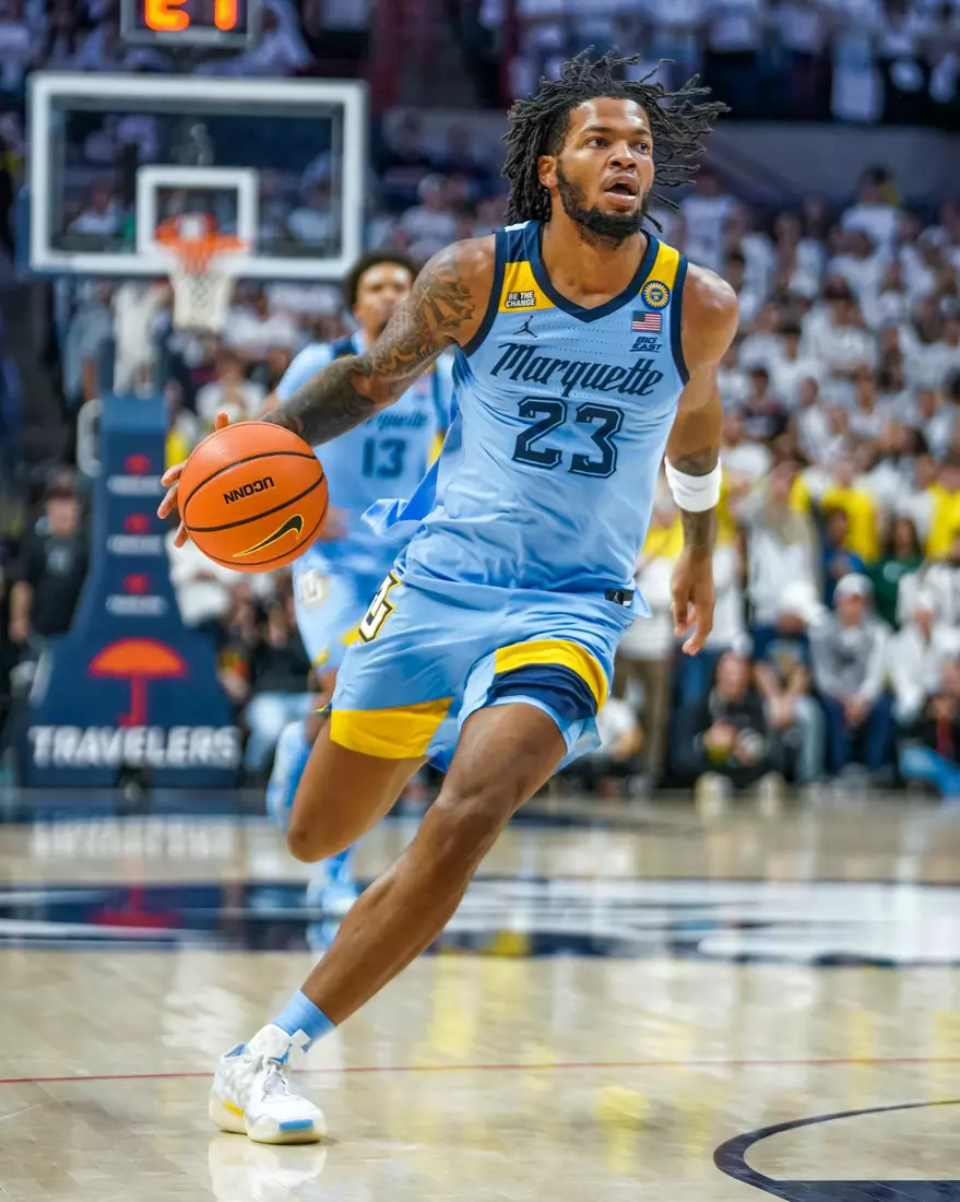 #20 Marquette Men's Basketball falls to UCONN 72-66 at the Gampel Pavilion in Storrs, CT on Wednesday, March 5th, 2025