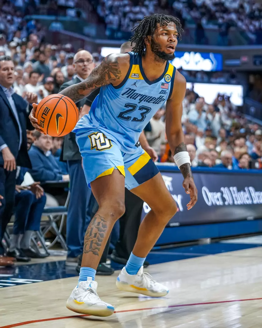#20 Marquette Men's Basketball falls to UCONN 72-66 at the Gampel Pavilion in Storrs, CT on Wednesday, March 5th, 2025