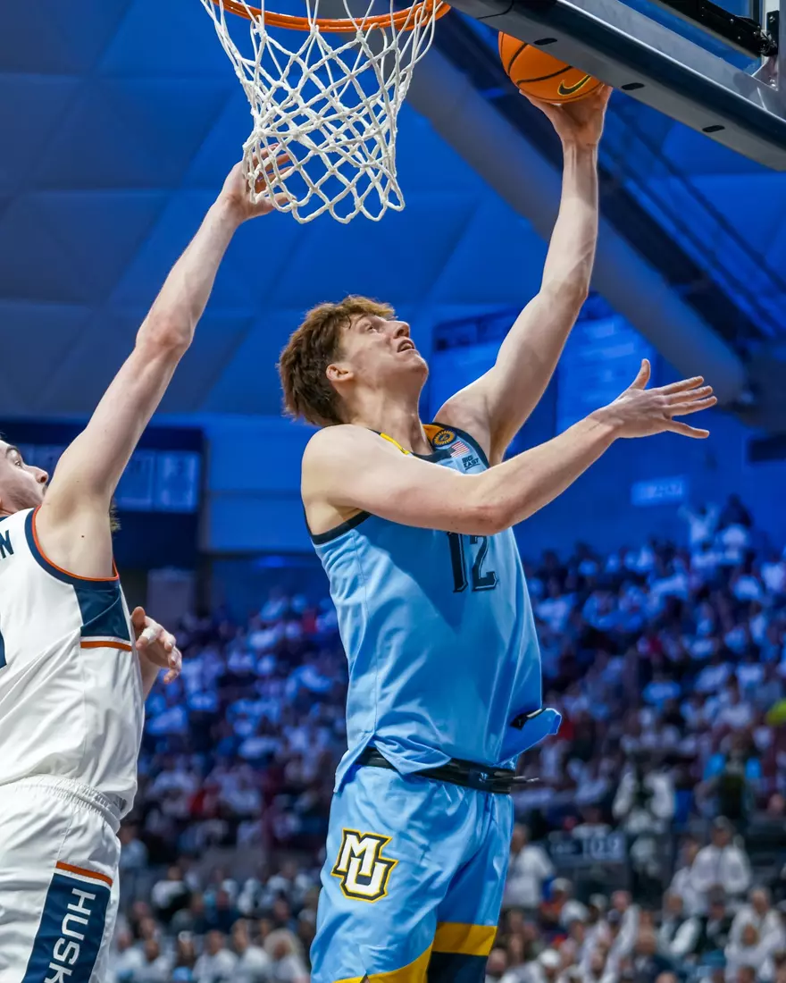 #20 Marquette Men's Basketball falls to UCONN 72-66 at the Gampel Pavilion in Storrs, CT on Wednesday, March 5th, 2025