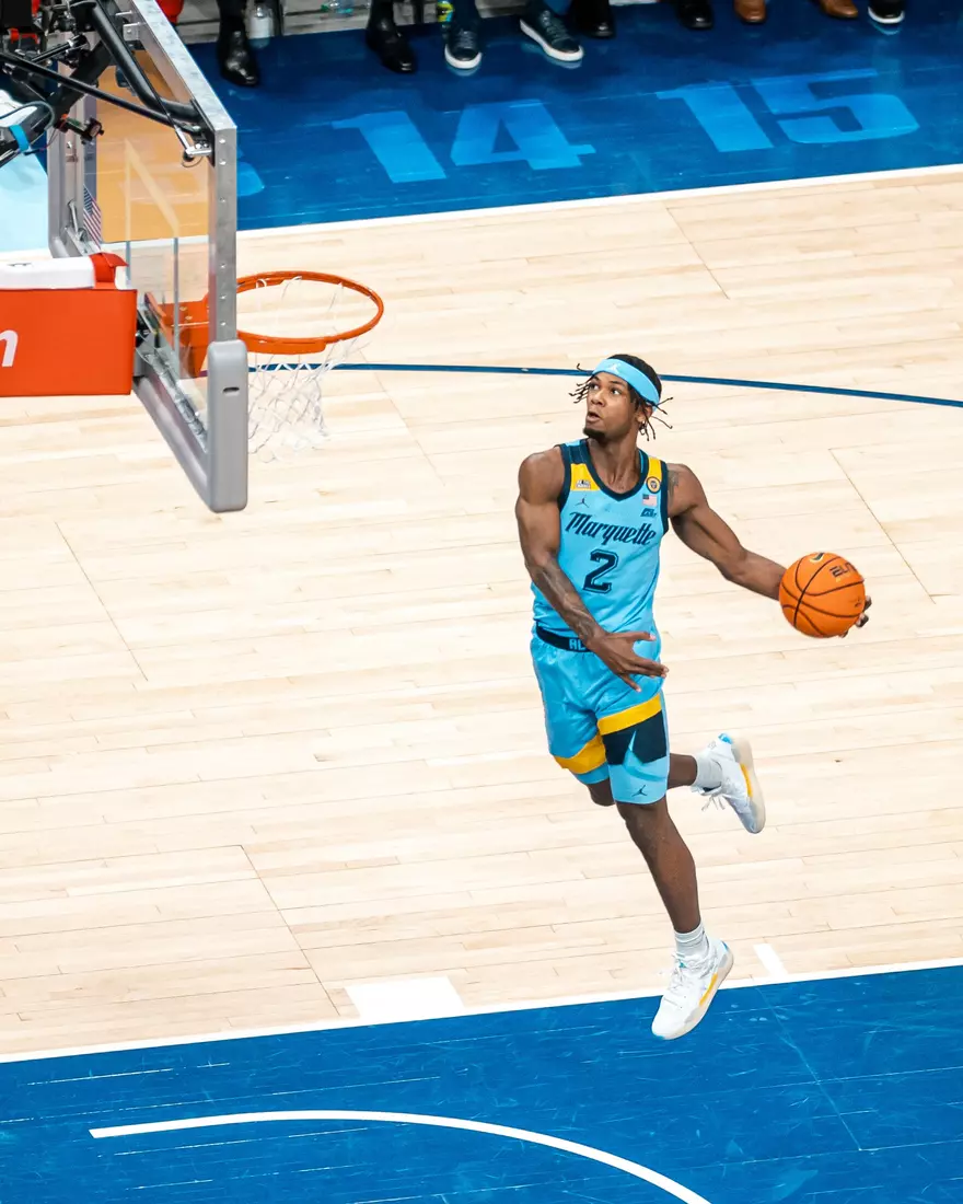 #20 Marquette Men's Basketball defeats #6 St.Johns 86-84  on Saturday, March 8th, 2025 at Fiserv Forum in Milwaukee, WI.