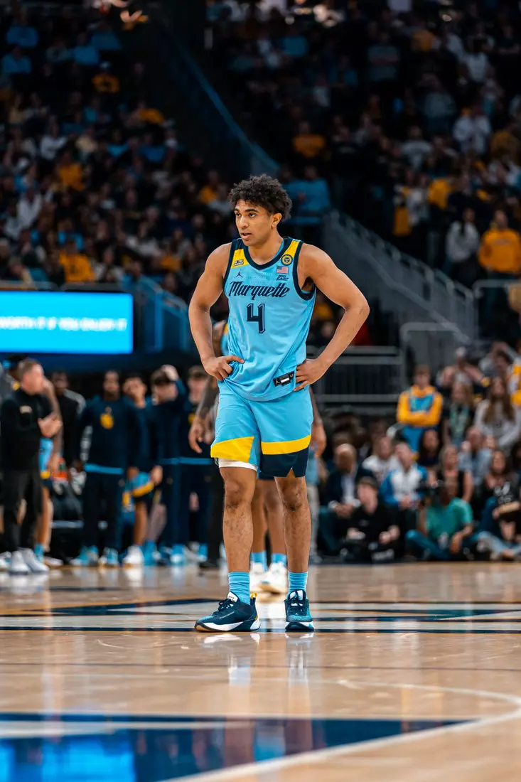 #20 Marquette Men's Basketball defeats #6 St.Johns 86-84  on Saturday, March 8th, 2025 at Fiserv Forum in Milwaukee, WI.